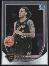 2025-26 Bowman Chrome Base Jaylon Tyson Cleveland Cavaliers #BCV-173