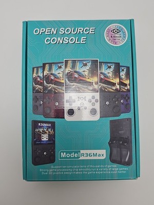 R36 Max Open Source Handheld Game Console 4  Screen