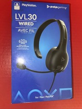 New PS4 LVL30 Wired Chat Headset PDP Gaming