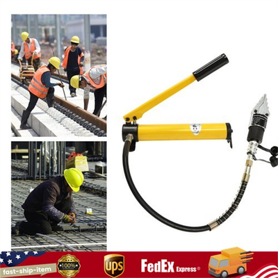 #ad 8T Hydraulic Expander Flange Spreader Pipe Repair Tool w Manual Hydraulic Pumps $83.48