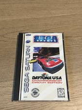 Sega Sports Daytona USA Sega Saturn Tested CIB Reg Card Great Shape