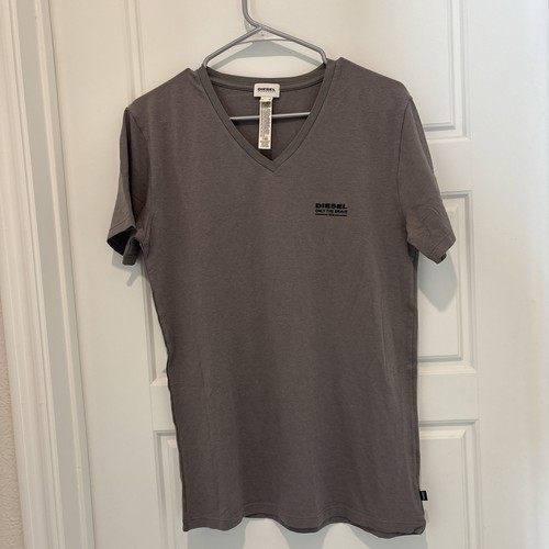 Diesel, DIESEL V-neck stretch T-shirt, size M