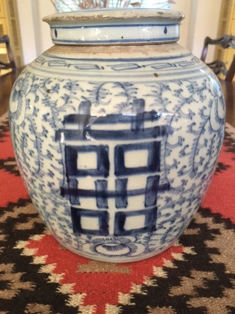 陶瓷蓝色1850-1899 中国古董花瓶| eBay