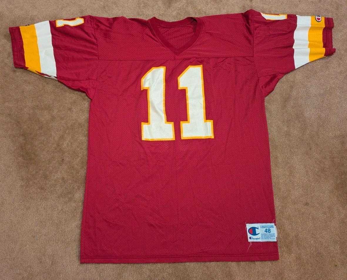 Vintage Champion Washington Redskins Mark Rypien #11 Jersey Made in USA Men's 48