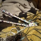 Polka Dot Flat Iron Hair Straightener, Electric, White/Multicolor — photo 2