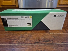 New C3210Y0 Return Program Toner, 1,500 Page-Yield, Yellow - Genuine -