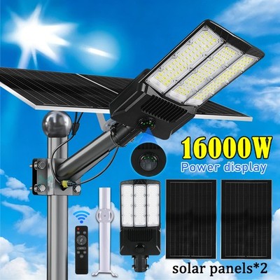 Solar Light Outdoor Dusk To Dawn Commercial Large High Powered Solar street Lamp