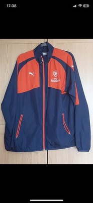 Puma Arsenal London Jacke Trainingsjacke Gr. L Blau Rot
