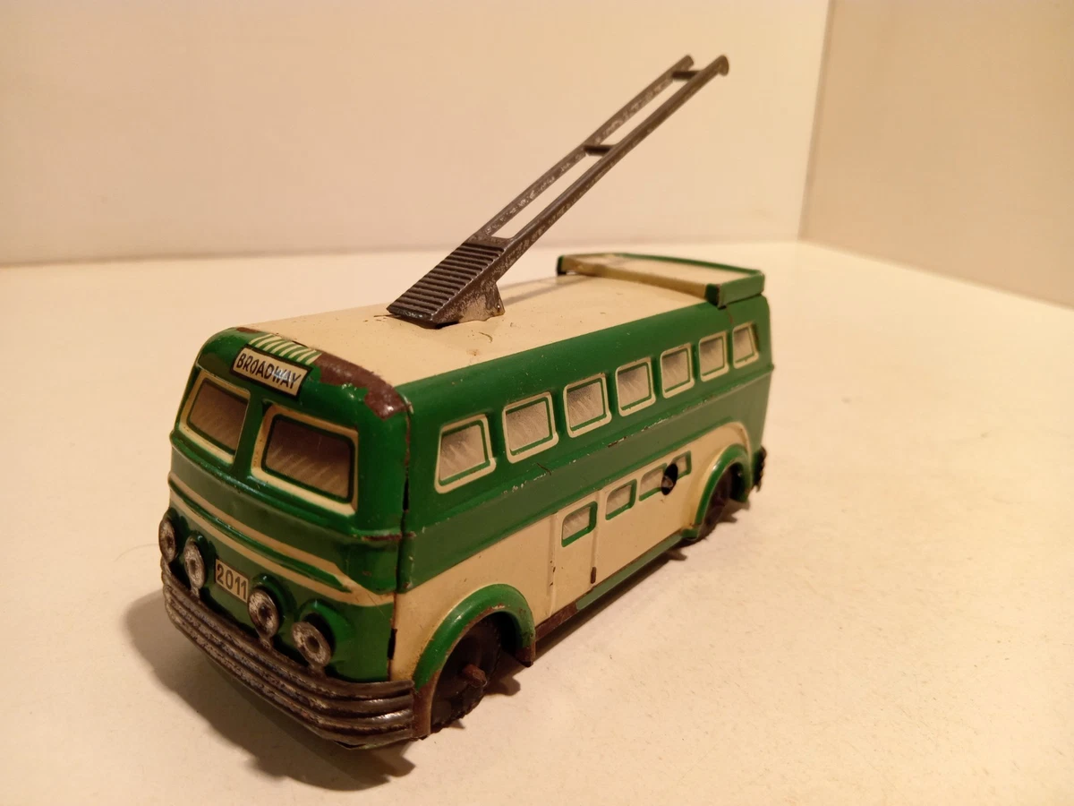 Autocar Bus Jouet Tôle Mont Blanc CR Réf 54 - France - Vintage Collection