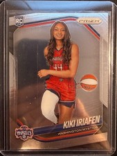 Kiki Iriafen 2025 Panini Prizm WNBA RC Rookie Variation #149 WASHINGTON MYSTIC 1