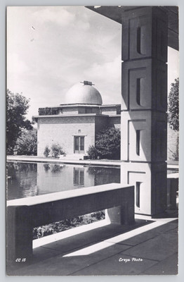 RPPC Cranbrook Institute of Science Bloomfield Hills Michigan Vintage Postcard