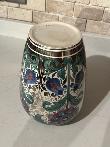 Large Rare Wedgwood Art Deco Millicent Taplin Lustre Vase - Picture 5 of 10