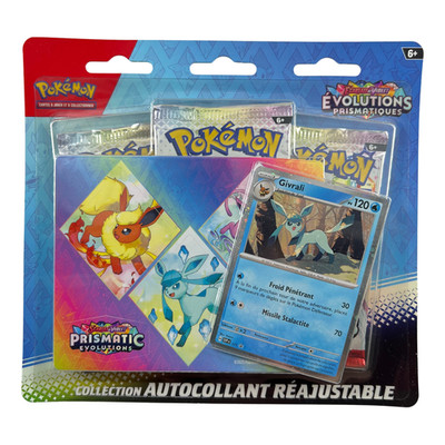 Pokémon   Tripack 3 Booster Givrali EV8.5 Prismatische Evolutions EV08.5 B