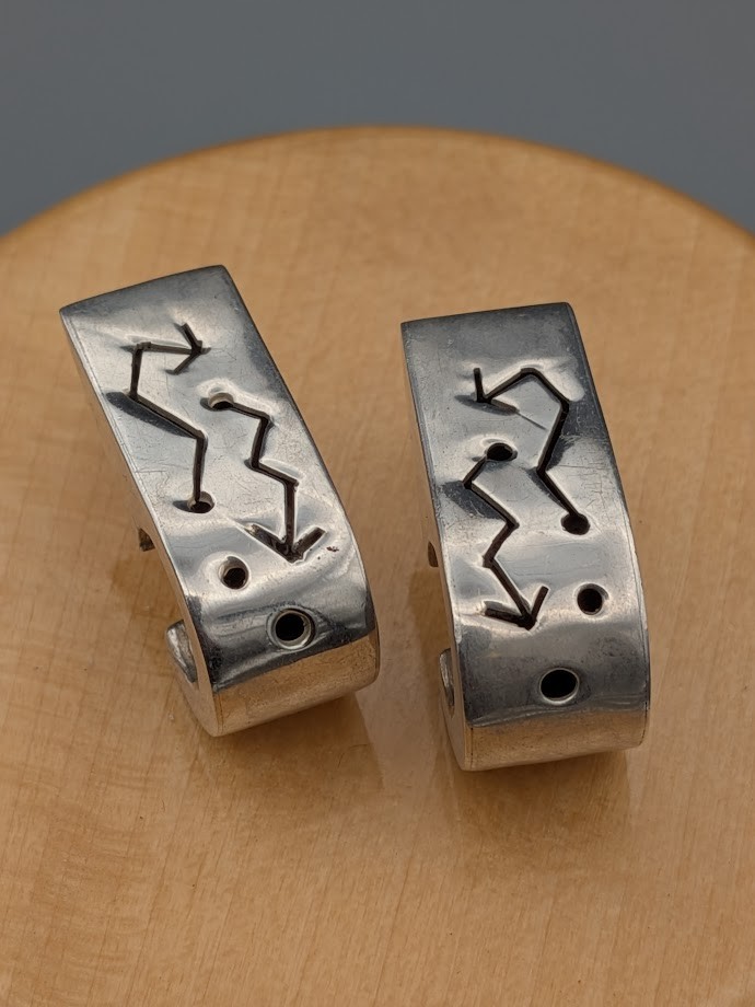 Native Inspired Sterling Silver Constellation J-H… - image 1