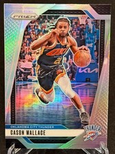 2024-25 Panini Prizm NBA Cason Wallace #212 Silver Prizm Oklahoma City Thunder