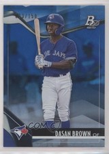 2021 Bowman Platinum Top Prospects Blue 33/150 Dasan Brown #TOP-99 0nr3