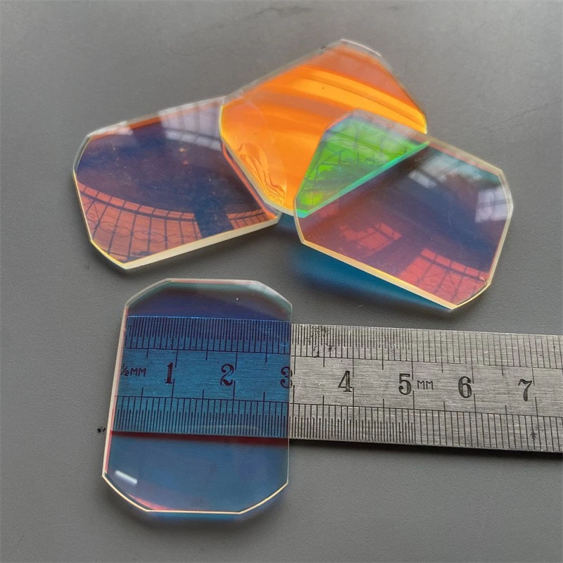 4PCS Defective Optical Glass Color Coating Prism f DIY Decoration Teaching Tools - Image 3 of 4