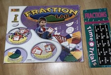 Fraction Lab Homeschool & Homework Game By Orda industries and fraction book