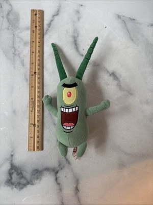 Ty Beanie Baby - SHELDON J. PLANKTON (SpongeBob Squarepants) Retired Stuffed Toy
