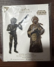 2012 Star Wars Hallmark SDCC Ornament 4-LOM Zuckuss  Comic Con Mint condition