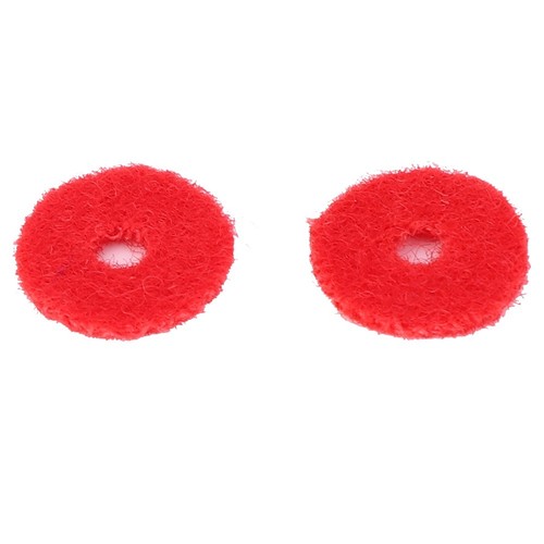 90Pcs Piano Ring Gaskets Soft Wool Small Red Tuning Tool Accessories 1mm Thic - Picture 3 of 11