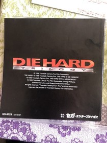 Sega Saturn 1996 Die Hard Trilogy Made In Japan Game Booklets Included