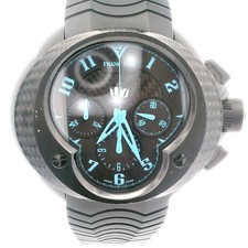 Pre-owned Franc Vila EVOS 8 Cobra Chronograph in Black Carbon Fiber