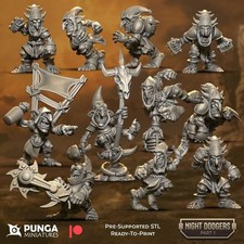 fantasy football team night dodgers new 3d print warhammer bloodbowl