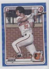 2020 Bowman Draft Blue Border 11/150 Hudson Haskin #BD-130 0o6v