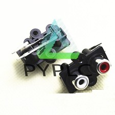 10PCS X PCB Mount 2 RCA Female Stereo Aux Audio Video Jack AV Socket Connector