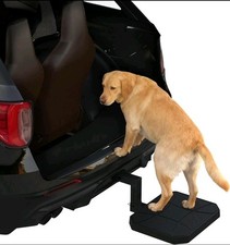 Adjustable-height Pet Hitch Step Dog Ramp For Cartrucksuvcrossover Up 200lbs