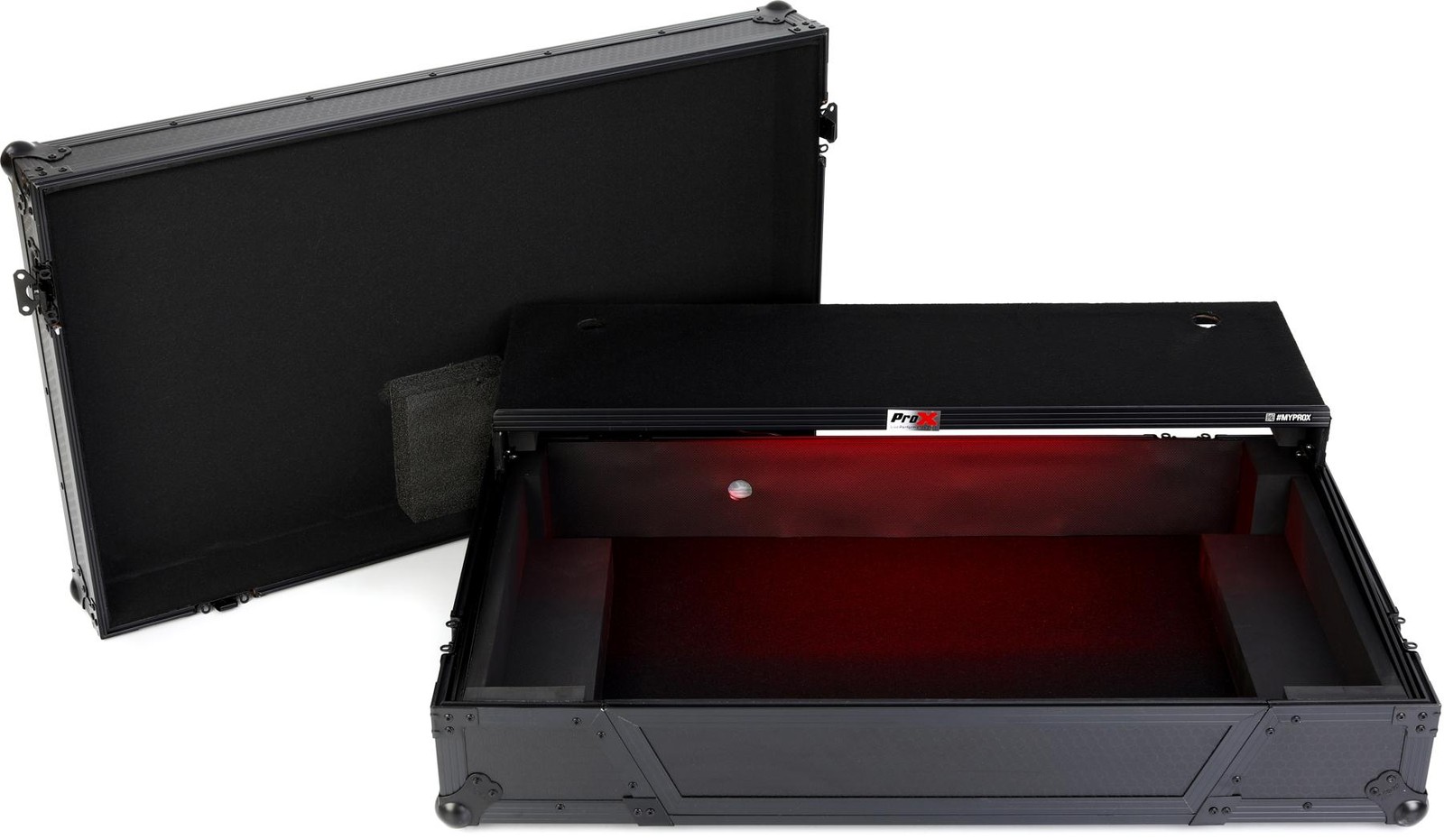 Чехол ProX Flight Case для диджейской системы AlphaTheta XDJ-AZ - черный со светодиодами