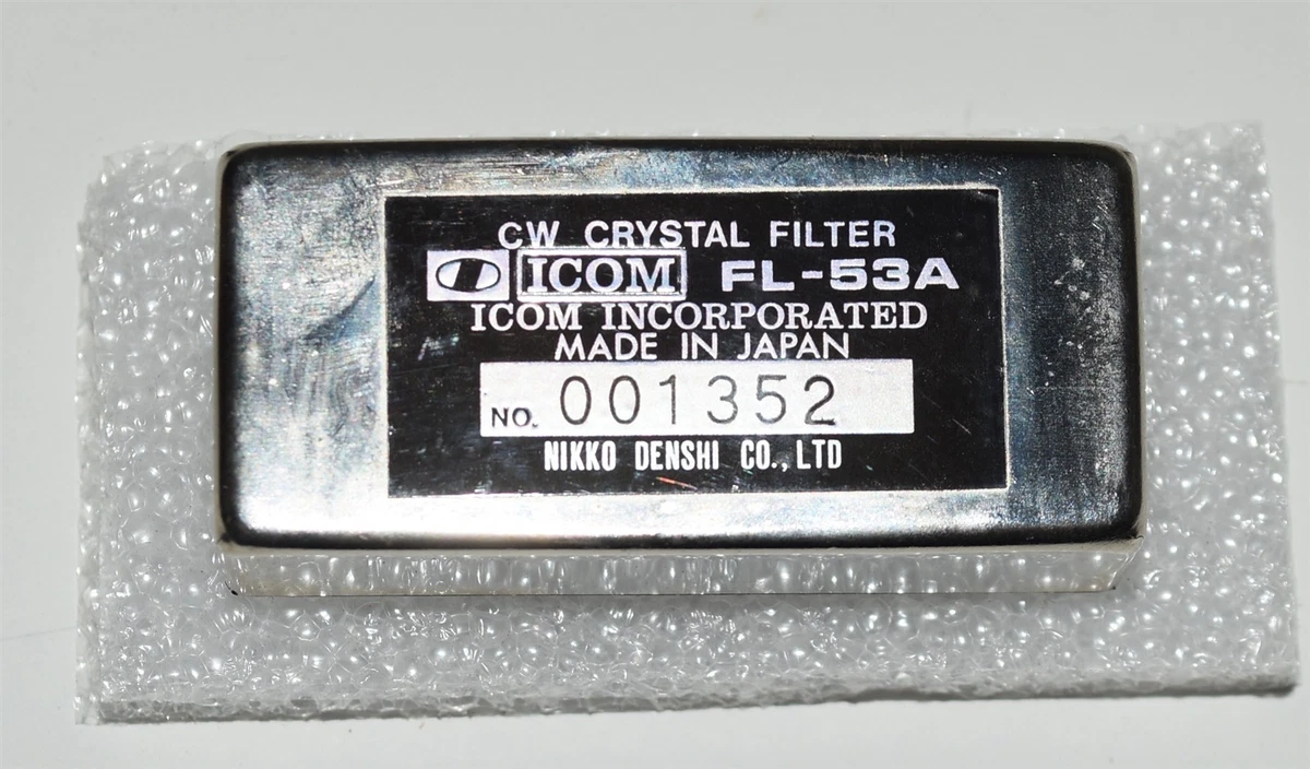 CWナローフィルター ICOM 250Hz - アイコム FL-53A FL-132 Yahoo