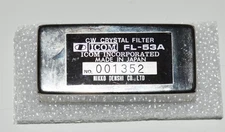 ICOM FL-53A 250Hz  NARROW CW FILTER!! **NICE**