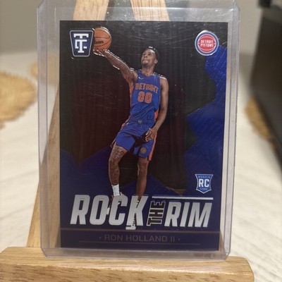2024-25 Totally Certified - Rock the Rim Ron Holland II #18 Mirror Blue /265 