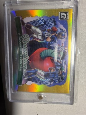 Jaxson Dart - Eli Manning Dual Gold Downtown /10