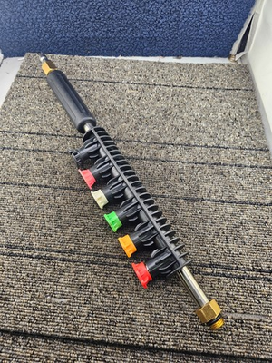 #ad 16quot; Long 6 Color Coded Pressure Washer Extension Wand w Built in Nozzle Holder $24.99
