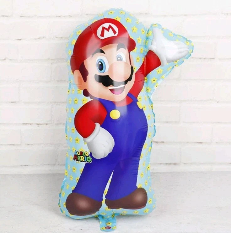XL SUPER BIG 27'' Super Mario Bros 2x Helium Balloons Birthday Party FAST USA - Image 2 of 4