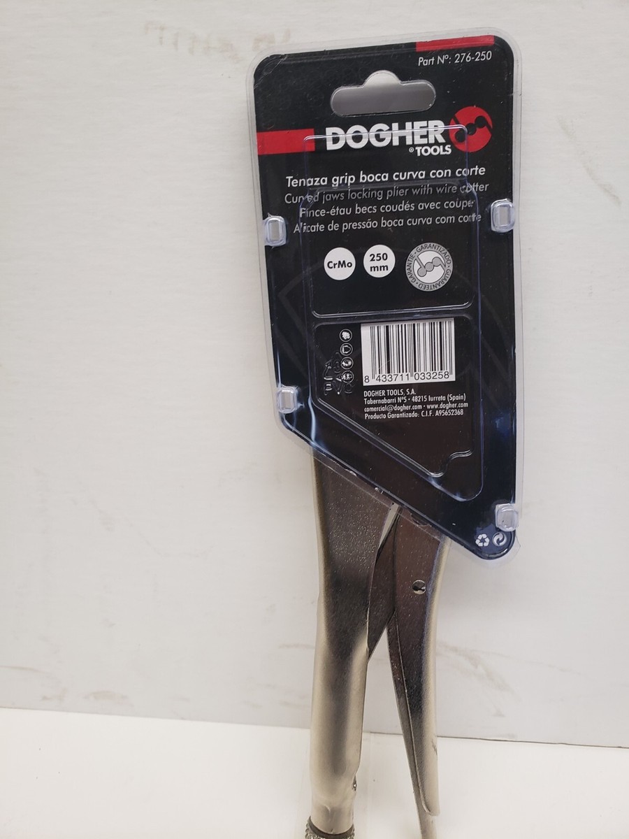 とーい Tenaza Dogher Grip B/curvas S/corte Crmo 250mm - 276-250 | eBay