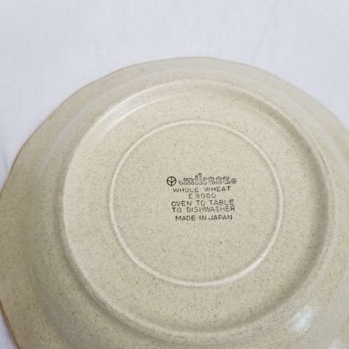 Mikasa Whole Wheat Soup Bowls 8 1/2" E8000 Set of 2 Oven To Table Made In Japan - Picture 7 of 7