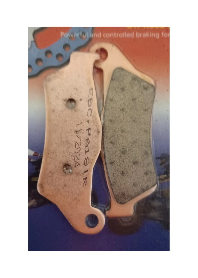 EBC Sintered FRONT Disc Brake Pads (1 Set) Fits KTM 525SX (2003 to 2006) Foto 4 de 4