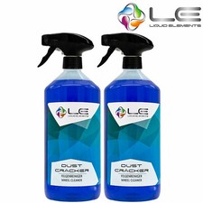 2x Liquid Elements Dust Cracker Felgen Reiniger Wirkindikator Säurefrei 1000 ml