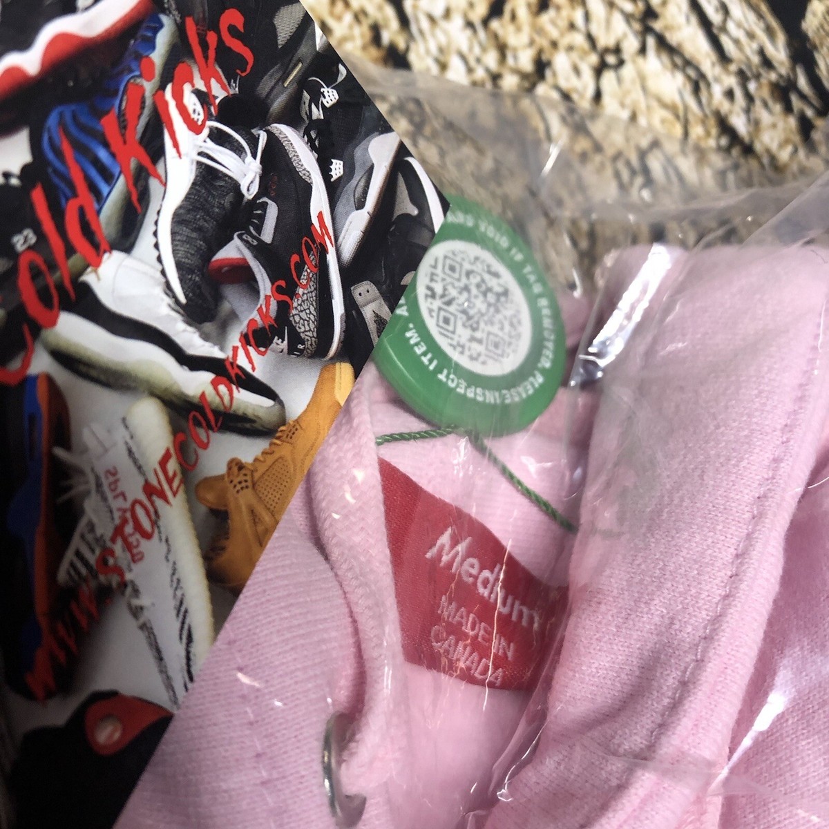 Supreme Bandana Box Logo Hoodie FW19 Pink Medium Brand New | eBay