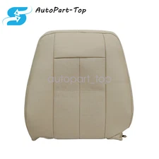 Driver or Passenger Top Leather Seat Cover Tan Fits 2007-2014 Ford Expedition