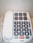 Simpl 56010 Phone Big Button Amplified Hands-Free Photo Dial Seniors White — photo 2