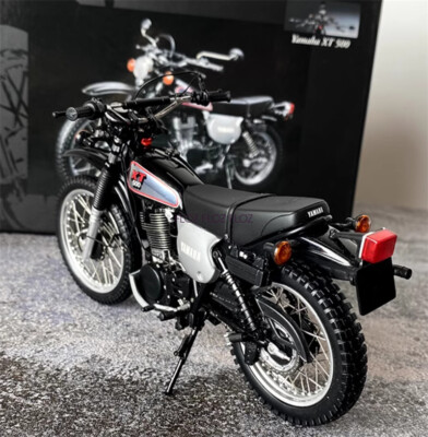 for Minichamps for Yamaha for XT 500 1986 motorcycle Black 1:12