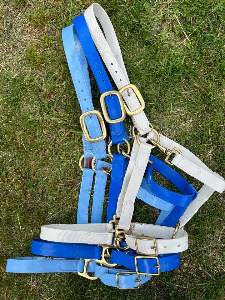 Halter sintético Leaders para tamanho completo/cavalo! 8 ótimas cores! - Imagem 2 de 4