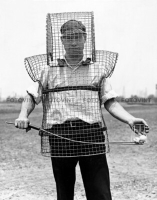 1920s Vintage Golf Caddy Photo Picture Body Armor Photograph Print 8x10 Or 11x14 Ebay