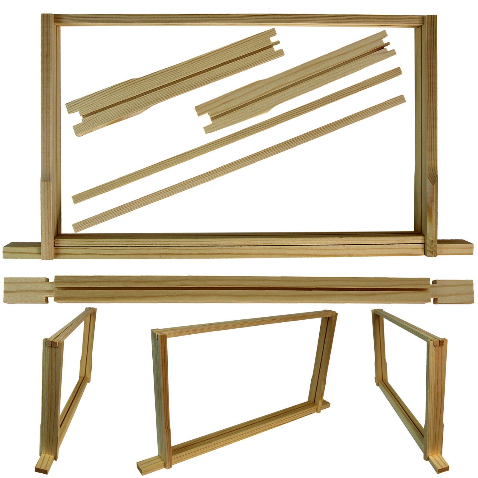 National Beehive Brood Frames DN4 Flat Pack 10pcs New Beekeeping Bee Hive 186