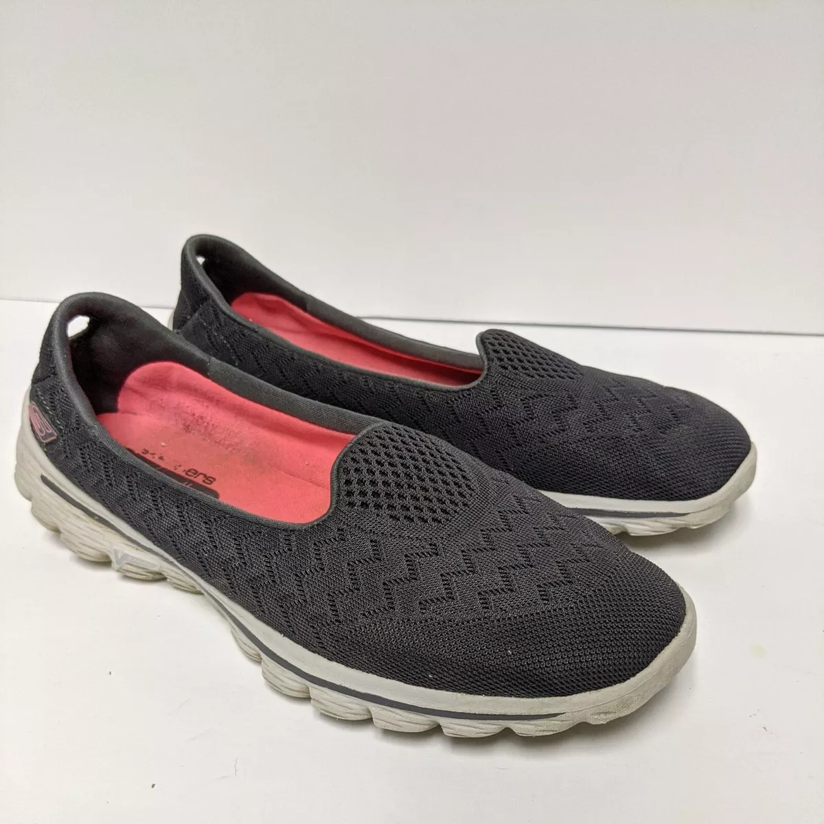 Skechers Go Walk 2 Lite Womens Casual Slip Flats Loafers Shoes Size 6.5 eBay